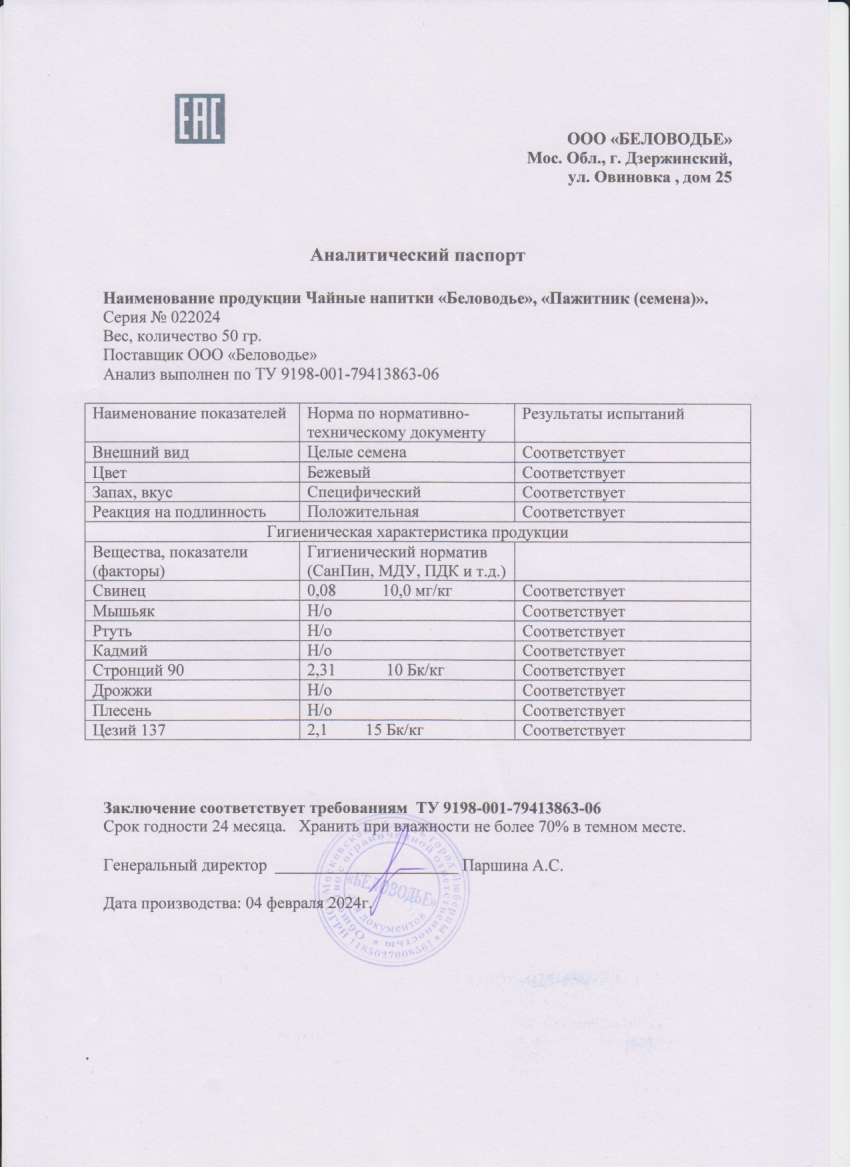 Паспорт №022024